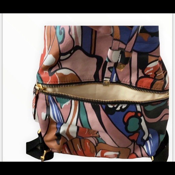 MARNI BACKPACK SOFT LEATHER extremely lightweight. Vibrant leather colors. - Picture 4 of 9